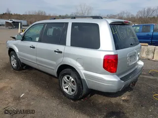 2005 Honda Pilot EX-L with NAVI with VIN 2HKYF18725H534538, listed as a IAAI auction lot 41677322 with 157,987 mi miles. Bid and sale history available at carsss.com. Image 3.