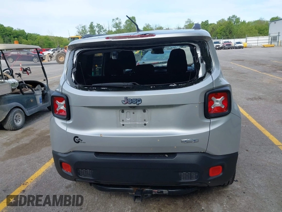 2017 Jeep Renegade Altitude with VIN ZACCJABB0HPF50416, listed as a IAAI auction lot 42331291 with 109,509 mi miles and . Bid and sale history available at DreamBid. Image 16.