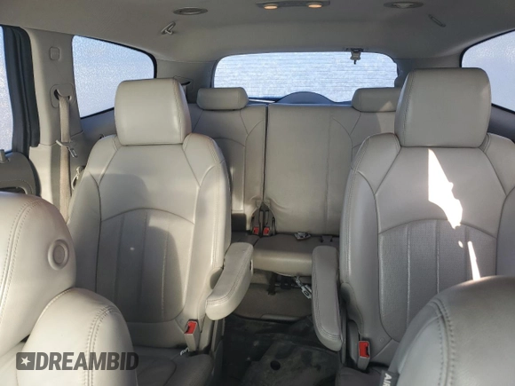 2013 Buick Enclave Leather with VIN 5GAKRCKDXDJ235815, listed as a Copart auction lot 42260995 with 0 mi miles and Salvage Title. Bid and sale history available at carsss.com. Image 10.