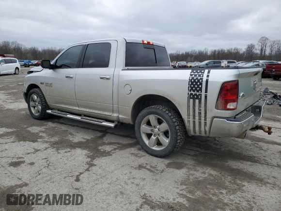 2018 Ram 1500 Big Horn with VIN 3C6RR7LTXJG129752, listed as a Copart auction lot 48072805 with 100,272 mi miles and Salvage Title. Bid and sale history available at carsss.com. Image 2.