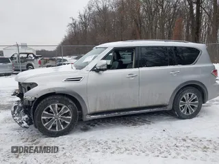 2019 Nissan Armada Platinum with VIN JN8AY2ND2K9091621, listed as a IAAI auction lot 41363782 with 159,809 mi miles. Bid and sale history available at carsss.com. Image 15.