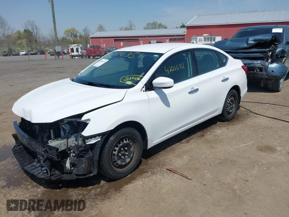 2018 Nissan Sentra SV with VIN 3N1AB7AP9JY236496, listed as a IAAI auction lot 42006351 with 61,356 mi miles. Bid and sale history available at carsss.com. Image 18.