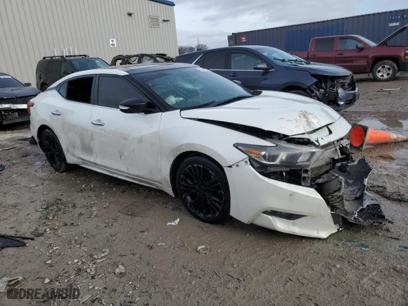 2018 Nissan Maxima SL with VIN 1N4AA6AP7JC370805, listed as a Copart auction lot 85466944 with 0 mi miles and Non Repairable. Bid and sale history available at carsss.com. Image 4.
