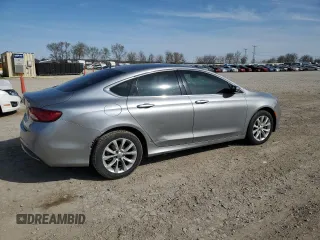 2015 Chrysler 200 C with VIN 1C3CCCCB6FN544974, listed as a Copart auction lot 51421285 with 195,262 mi miles and Salvage Title. Bid and sale history available at DreamBid. Image 3.