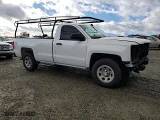 2015 Chevrolet Silverado 1500 Work Truck with VIN 1GCNCPEH8FZ442338, listed as a Copart auction lot 85089134 with 153,641 mi miles and Salvage Title. Bid and sale history available at carsss.com. Image 4.