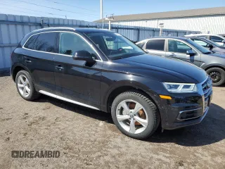 2020 Audi Q5 Premium Plus with VIN WA1BNAFY4L2014547, listed as a Copart auction lot 51074875 with 158,278 mi miles and Clean Title. Bid and sale history available at carsss.com. Image 4.