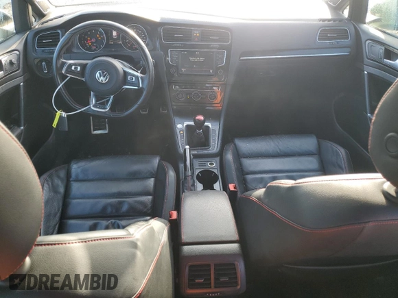 2016 Volkswagen Golf GTI SE w/Performance Pkg with VIN 3VW547AU1GM005376, listed as a Copart auction lot 84518784 with 61,049 mi miles and Salvage Title. Bid and sale history available at carsss.com. Image 8.