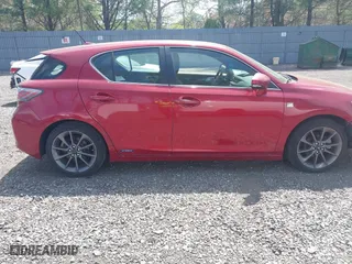 2012 Lexus CT 200h with VIN JTHKD5BH0C2080386, listed as a IAAI auction lot 42127670 with 153,019 mi miles. Bid and sale history available at carsss.com. Image 13.