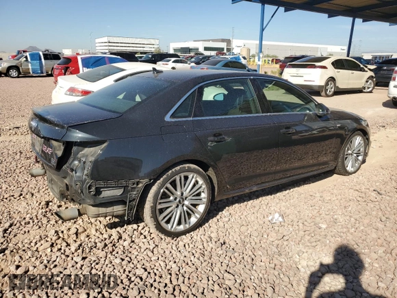 2017 Audi A4 Prestige with VIN WAUFNAF43HN069854, listed as a Copart auction lot 80235374 with 66,608 mi miles and Salvage Title. Bid and sale history available at carsss.com. Image 3.