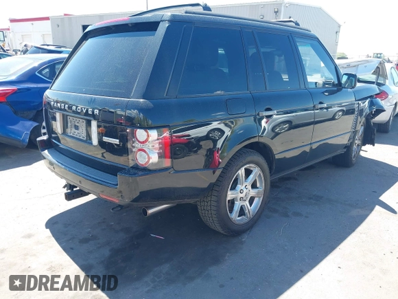 2010 Land Rover Range Rover SC Autobiography with VIN SALMP1E41AA318146, listed as a IAAI auction lot 42145432 with 119,772 mi miles and . Bid and sale history available at DreamBid. Image 4.