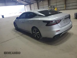 2021 Nissan Maxima SV with VIN 1N4AA6CV1MC514123, listed as a Copart auction lot 49128005 with 86,676 mi miles and Salvage Title. Bid and sale history available at DreamBid. Image 2.