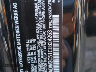 2012 BMW 3 Series 328i z VIN WBADW3C51CE824263, wystawiony jako Copart lot #42256095 z przebiegiem 181 022 mil mil oraz Nie do naprawy • Non repairable. Historia ofert i sprzedaży dostępna na DreamBid. Obrazek 12.