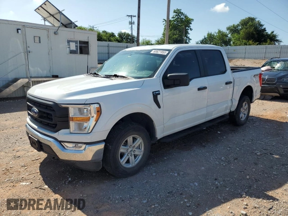 2022 Ford F-150 XL z VIN 1FTFW1E53NKE99147, wystawiony jako Copart lot #60621955 z przebiegiem 37 007 mil mil oraz Szkoda całkowita • Salvage title. Historia ofert i sprzedaży dostępna na DreamBid. Obrazek 1.
