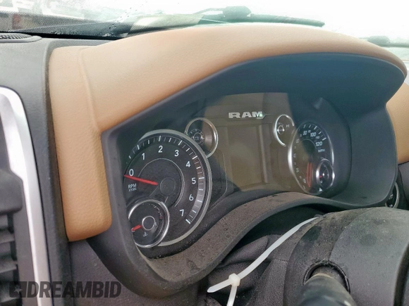 2019 Ram 1500 Big Horn with VIN 1C6RREFT8KN548370, listed as a Copart auction lot 64797115 with Not provided miles and Salvage title. Bid and sale history available at DreamBid. Image 9.