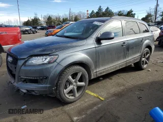 2015 Audi Q7 Premium Plus z VIN WA1LGAFE3FD025729, wystawiony jako Copart lot #43192565 z przebiegiem 152 102 mil mil oraz Nie do naprawy • Non repairable. Historia ofert i sprzedaży dostępna na DreamBid. Obrazek 1.