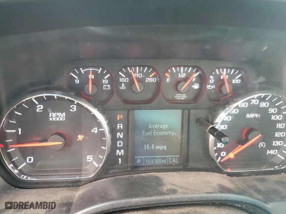 2016 Chevrolet Silverado 2500HD Work Truck with VIN 1GC1KUE88GF143306, listed as a Copart auction lot 63661964 with 164,760 mi miles and Clean Title. Bid and sale history available at carsss.com. Image 9.