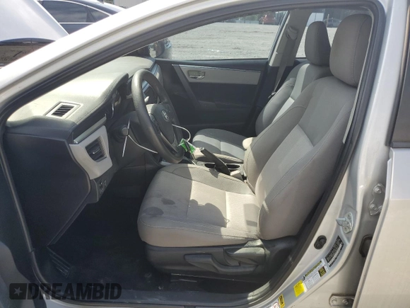 2014 Toyota Corolla L with VIN 2T1BURHE5EC095816, listed as a Copart auction lot 59972315 with 127,330 mi miles and Clean title. Bid and sale history available at DreamBid. Image 7.