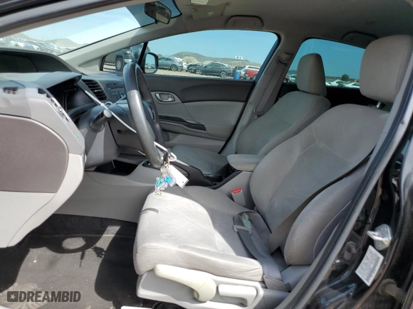 2012 Honda Civic Sdn LX with VIN 19XFB2F53CE365514, listed as a Copart auction lot 50949545 with 93,781 mi miles and Salvage Title. Bid and sale history available at carsss.com. Image 7.
