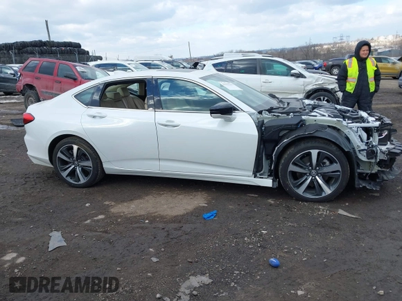 2024 Acura TLX Technology with VIN 19UUB5F45RA000376, listed as a IAAI auction lot 41322212 with Not Provided miles and . Bid and sale history available at DreamBid. Image 12.