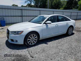 2014 Audi A6 Premium Plus with VIN WAUGFAFC2EN152387, listed as a Copart auction lot 63343165 with 172,529 mi miles and Clean title. Bid and sale history available at DreamBid. Image 1.