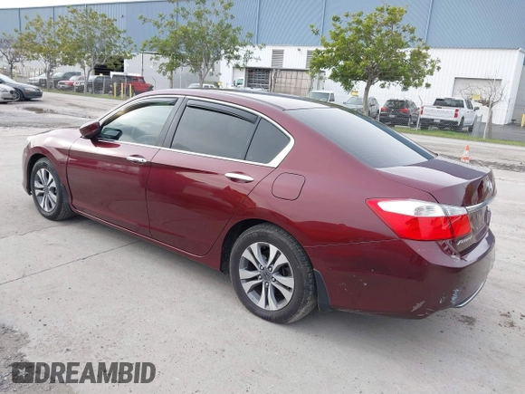 2013 Honda Accord LX z VIN 1HGCR2F39DA283452, wystawiony jako IAAI lot #41600248 z przebiegiem 363 551 mil mil oraz . Historia ofert i sprzedaży dostępna na DreamBid. Obrazek 3.