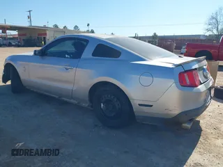 2012 Ford Mustang V6 Premium with VIN 1ZVBP8AM1C5224001, listed as a IAAI auction lot 41385559 with 165,123 mi miles. Bid and sale history available at carsss.com. Image 3.