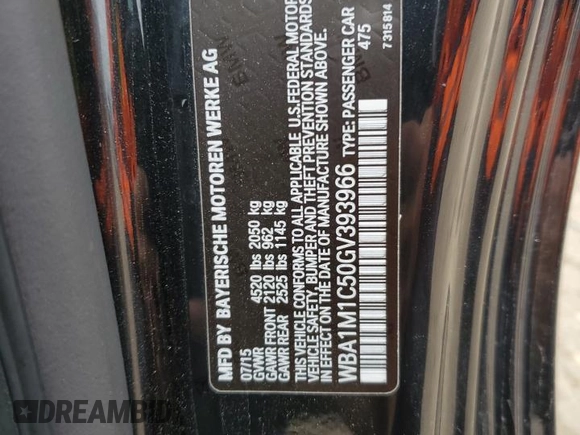 2016 BMW 2 Series M235i with VIN WBA1M1C50GV393966, listed as a Copart auction lot 83044244 with 115,686 mi miles and Salvage Title. Bid and sale history available at carsss.com. Image 14.