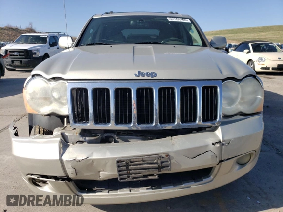2010 Jeep Grand Cherokee Limited with VIN 1J4RR5GT3AC135686, listed as a Copart auction lot 52961465 with 136,034 mi miles and Salvage title. Bid and sale history available at DreamBid. Image 5.
