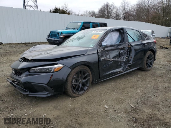 2023 Honda Civic Sport with VIN 19XFL2H83PE007243, listed as a Copart auction lot 47682685 with Not Provided miles and Salvage Title. Bid and sale history available at DreamBid. Image 1.
