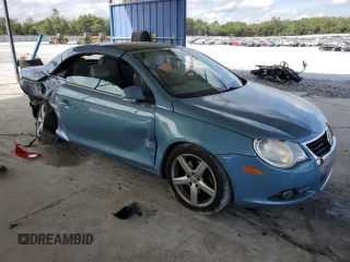 2007 Volkswagen Eos 2.0T with VIN WVWDA71FX7V044241, listed as a Copart auction lot 71100934 with 155,308 mi miles and Salvage Title. Bid and sale history available at DreamBid. Image 4.