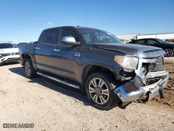 2014 Toyota Tundra 2WD Truck 1794 with VIN 5TFGY5F10EX156512, listed as a Copart auction lot 84109254 with NaN miles and Salvage Title. Bid and sale history available at carsss.com. Image 4.
