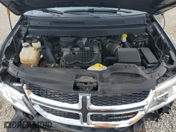 2017 Dodge Journey SXT with VIN 3C4PDCBG5HT576180, listed as a Copart auction lot 65262685 with 103,565 mi miles and Salvage title. Bid and sale history available at DreamBid. Image 12.