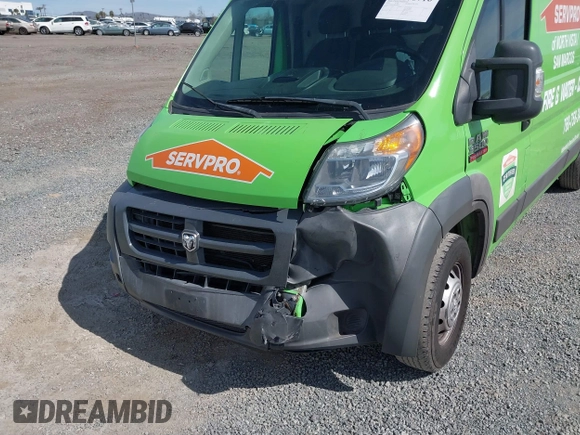 2016 Ram ProMaster Cargo with VIN 3C6URVJG0GE105923, listed as a IAAI auction lot 41670716 with 150,321 mi miles and . Bid and sale history available at DreamBid. Image 6.