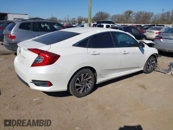 2016 Honda Civic Sedan EX with VIN 19XFC2F71GE074448, listed as a IAAI auction lot 41765880 with 164,011 mi miles. Bid and sale history available at carsss.com. Image 4.