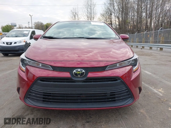2023 Toyota Corolla LE with VIN 5YFB4MDE9PP072874, listed as a IAAI auction lot 41895280 with 17,506 mi miles. Bid and sale history available at carsss.com. Image 13.
