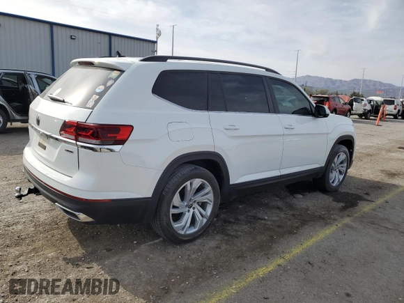 2022 Volkswagen Atlas SE z VIN 1V2KR2CA8NC534267, wystawiony jako Copart lot #52373235 z przebiegiem 50 349 mil mil oraz Szkoda całkowita • Salvage title. Historia ofert i sprzedaży dostępna na DreamBid. Obrazek 3.