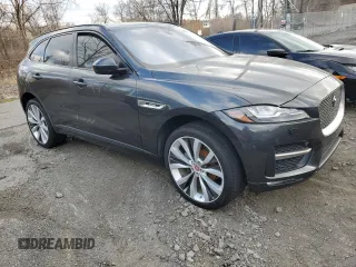 2019 Jaguar F-Pace 25t R-Sport with VIN SADCL2FX4KA609565, listed as a Copart auction lot 51133235 with Not Provided miles and Non Repairable. Bid and sale history available at DreamBid. Image 4.