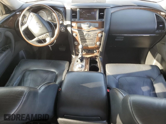 2012 Infiniti QX56 7-passenger with VIN JN8AZ2NE2C9021091, listed as a Copart auction lot 52217325 with 293,275 mi miles and Clean Title. Bid and sale history available at carsss.com. Image 8.