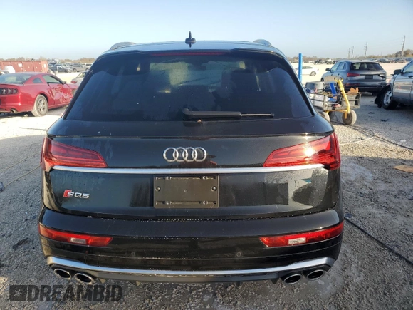 2021 Audi SQ5 Premium Plus with VIN WA1A4AFY5M2068939, listed as a Copart auction lot 77340614 with 0 mi miles and Non Repairable. Bid and sale history available at carsss.com. Image 6.