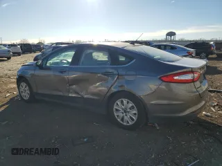 2014 Ford Fusion S with VIN 1FA6P0G77E5383895, listed as a Copart auction lot 42752275 with 122,595 mi miles and Salvage Title. Bid and sale history available at DreamBid. Image 2.