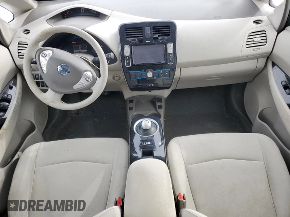 2011 Nissan LEAF SL-e with VIN JN1AZ0CP7BT006319, listed as a Copart auction lot 45422725 with 71,048 mi miles and Salvage Title. Bid and sale history available at carsss.com. Image 8.