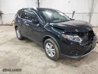 2016 Nissan Rogue S with VIN KNMAT2MV9GP597101, listed as a IAAI auction lot 41917828 with 122,568 mi miles. Bid and sale history available at carsss.com. Image 1.