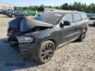 2020 Dodge Durango SXT Plus with VIN 1C4RDHAG7LC269038, listed as a Copart auction lot 73941944 with 105,291 mi miles and Salvage Title. Bid and sale history available at carsss.com. Image 1.