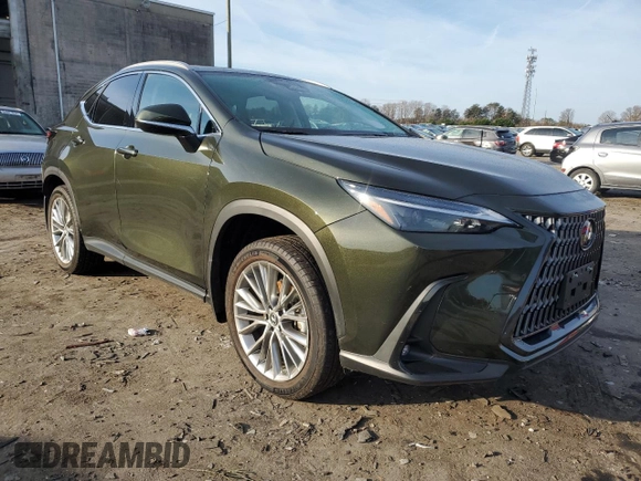 2023 Lexus NX with VIN 2T2GKCEZ7PC015088, listed as a Copart auction lot 84995774 with 14,790 mi miles and Salvage Title. Bid and sale history available at carsss.com. Image 4.