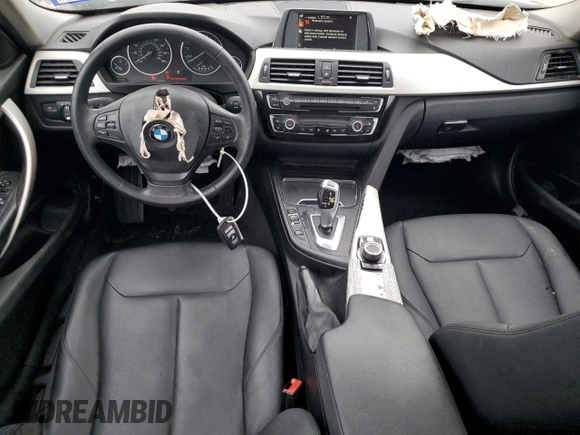 2017 BMW 3 Series 320i with VIN WBA8E1G35HNU16356, listed as a Copart auction lot 44408015 with 153,438 mi miles and Salvage Title. Bid and sale history available at carsss.com. Image 8.