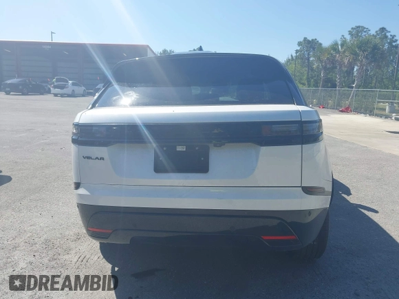 2025 Land Rover Range Rover Velar Dynamic SE with VIN SALYL2EX9SA802869, listed as a IAAI auction lot 41793091 with 5,614 mi miles and . Bid and sale history available at DreamBid. Image 17.