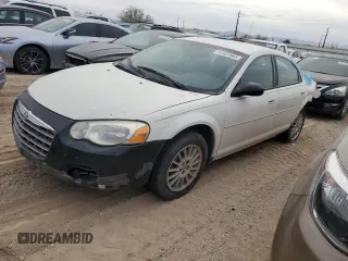 2006 Chrysler Sebring with VIN 1C3EL46X56N252724, listed as a Copart auction lot 41437065 with 214,646 mi miles and Salvage Title. Bid and sale history available at DreamBid. Image 1.