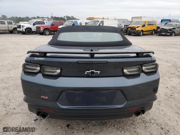 2023 Chevrolet Camaro 1LT with VIN 1G1FB3DS4P0133977, listed as a Copart auction lot 88048305 with 0 mi miles and Salvage Title. Bid and sale history available at carsss.com. Image 6.