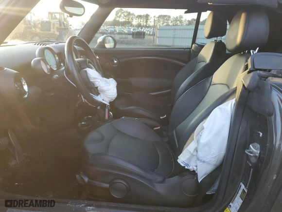 2011 MINI Cooper Convertible s with VIN WMWZP3C53BTX83342, listed as a Copart auction lot 85468174 with 105,535 mi miles and Salvage Title. Bid and sale history available at carsss.com. Image 7.