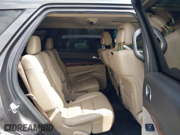 2014 Dodge Durango Citadel with VIN 1C4RDJEG7EC493379, listed as a IAAI auction lot 42159732 with 184,373 mi miles and . Bid and sale history available at DreamBid. Image 8.